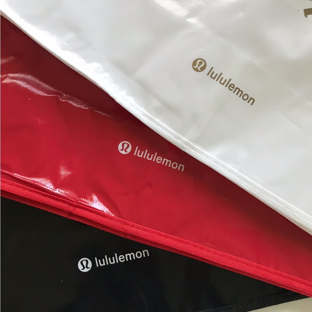 New Lululemon | Bundle of 3 Reusable Outerwear Shopping Tote Bags - Picture 6 of 8